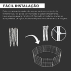 Cercado Móvel Cachorro Gato Pequeno Porte Porquinho Da Índia