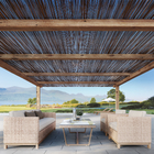 Cercado Oculto Vime Largo 1x3m Marrom Naterial