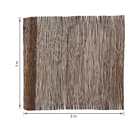 Cercado Oculto Vime Largo 1x3m Marrom Naterial