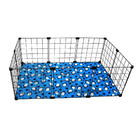 Cercado Porquinho Da Índia 60x90x30cm Preto Com Soft