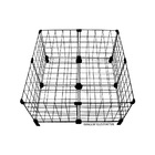 Cercado Porquinho Da Índia Com Fundo, Pés E Teto  60x60x30