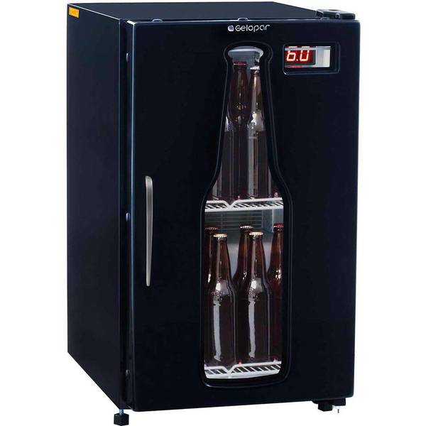 Cervejeira 112l Gelopar Grba-120c Pr Porta De Vidro Carenada