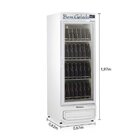 Cervejeira 570 Litros Frost Free Porta Vidro Grb-57 V Br Gelo