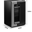 Cervejeira 95 Litros Porta Com Visor Frost Free Grb-100 Pr Ge