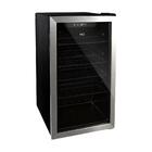 Cervejeira Expositor Vertical Hq Vidro Duplo 100 Litros Inox