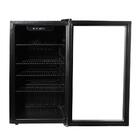 Cervejeira Expositor Vertical Hq Vidro Duplo 100 Litros Inox