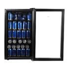Cervejeira Expositor Vertical Hq Vidro Duplo 100 Litros Inox