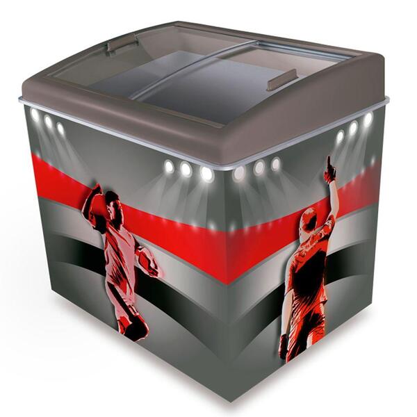 Cervejeira Expositora Horizontal 300l Voleio Ártico 220v