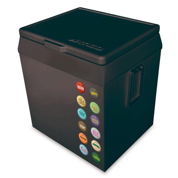 Cervejeira Expositora Horizontal 60l Black Beer Ártico 220v