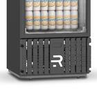 Cervejeira Expositora Porta Vidro 400l Vcce400pvpb Preta E Br