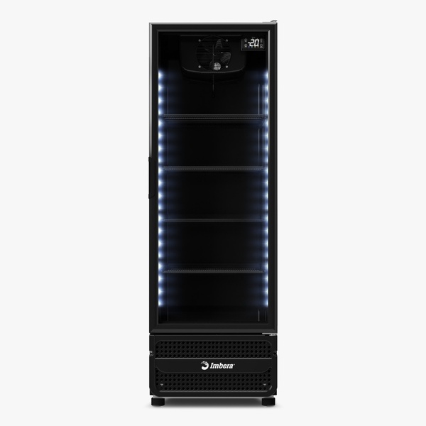 Cervejeira Imbera 393 Litros Porta De Vidro Full Black Ccv290-127v
