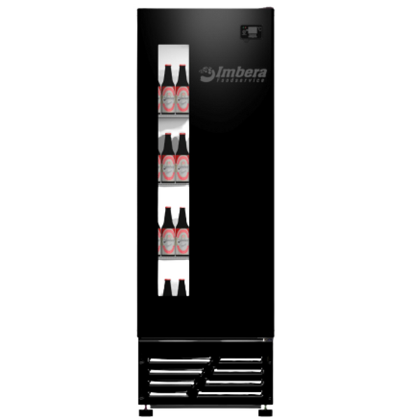 Cervejeira Imbera 522 Litros Porta Window Preta Ccv355-220v