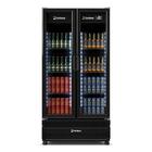 Cervejeira Imbera 810 Litros Porta De Vidro Full Black Ccv480