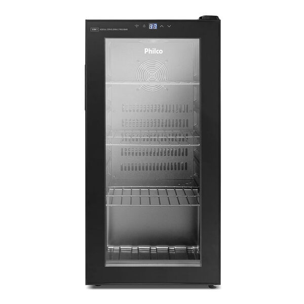 Cervejeira Philco 82 Litros 3 Em 1 Preta Pcv142p - 127 Volts