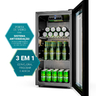 Cervejeira Philco 96l 3 Em 1 Pcv09a Preto 127v