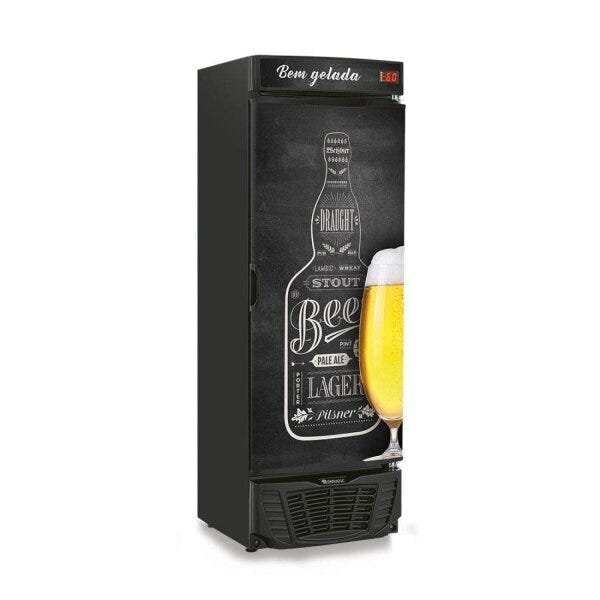Cervejeira Porta Com Adesivo 450l Profissional Gelopar 127v P