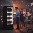 Cervejeira Vertical 410 Litros Gcb40v Preta Gelopar 220v