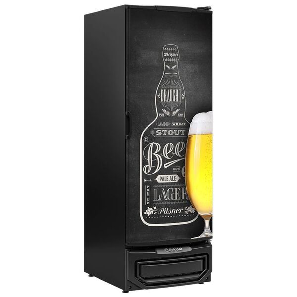 Cervejeira Vertical Com Porta De Vidro 572 Litros Gcb57bin Pr
