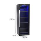 Cervejeira Vertical Expositor Venax Expvbl209 Preto Fosco 220v