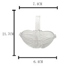 Cesta De Cristal De Chumbo Alça De Acrílico 21 5 X 6 5 X 7 5