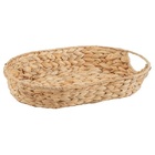 Cesta Fibra Natural Com Alça 37 X 32 X 7cm Mundiart