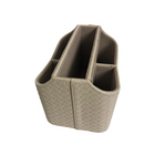 Cesta Organizadora Branca Trançada