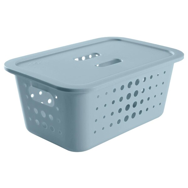 Cesta Organizadora M Com Tampa 5l Azgf Co 530 Ou