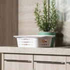 Cesta Organizadora Multiuso Decorativa Com Tampa 3,3 Litros