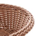 Cesta Oval De Rattan Plástico 24cm