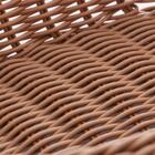 Cesta Oval De Rattan Plástico 24cm