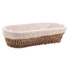 Cesta Oval Wolff De Sisal 28cm X 12cm X 6,5cm