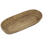 Cesta P/pães Retangular Em Bambu Rattan L'hermitage36x16x6cm