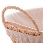 Cesta Para Pães Com Forro De Tecido Papel 27x21x12- Wp Connect