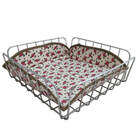 Cesta Para Pães Quadrado Porta Pão Francês Para Mesa Tecido