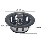 Cesta Para Válvula Cozinha Americana - 4396001