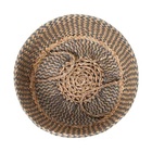 Cesta Redonda Mundi Cinza 32x26 Cm Lhermitage