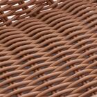 Cesta Retangular De Rattan Plástico 24cm