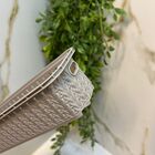 Cesta Trama Organizadora 920ml Empilhável Estreita Retangular