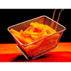 Cestinha Para Servir De Inox Retangular Pratic Chef Paramount