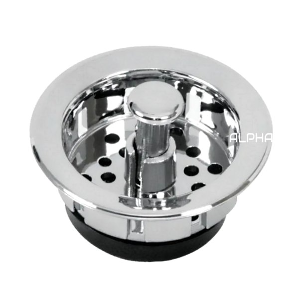 Cestinho Ralinho Abs  Cr Válvula Pia Cozinha Americana 3.1/2