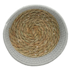 Cesto  Vegetal Cinza 6x20x20cm Hauskraft