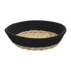 Cesto  Vegetal Preto 6x20x20cm Hauskraft