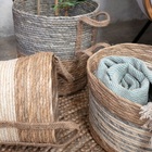 Cesto Amalfi Sand 26x26x31 Yoi