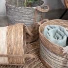 Cesto Amalfi Sand 30x30x34  Yoi