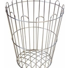 Cesto Aramado 20 Litros Redondo Galvanizado