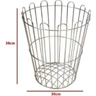 Cesto Aramado 20 Litros Redondo Galvanizado