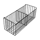 Cesto Aramado De Parede Com Divisória Lavanderia Cozinha N5 P