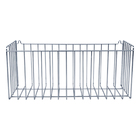 Cesto Aramado De Parede Lavanderia Cozinha Quarto N4 Cromado