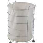 Cesto Aramado Para Roupas Cromado