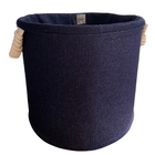 Cesto Balaio Jeans Irerê Para Mantas